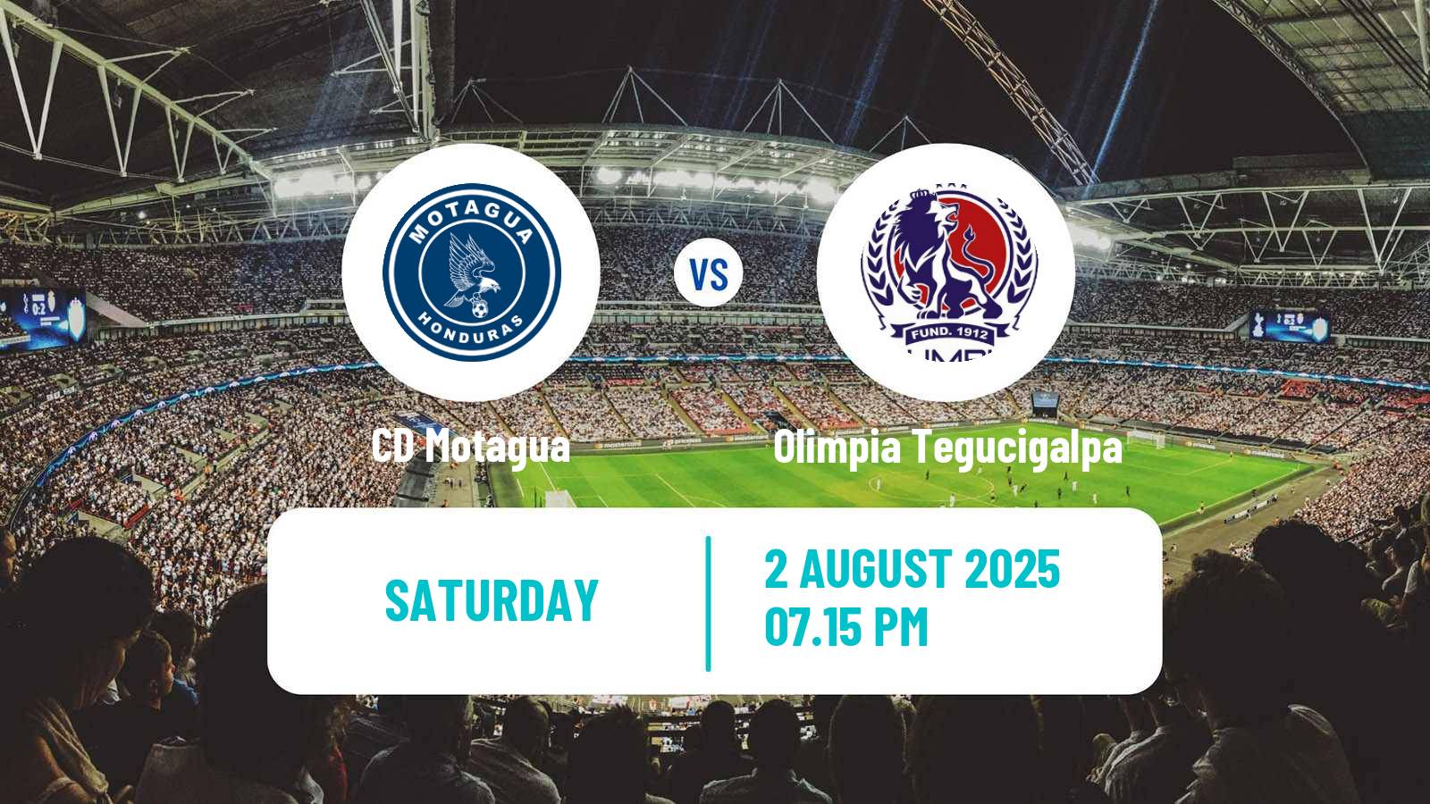 Soccer Honduras Liga Nacional Motagua - Olimpia Tegucigalpa