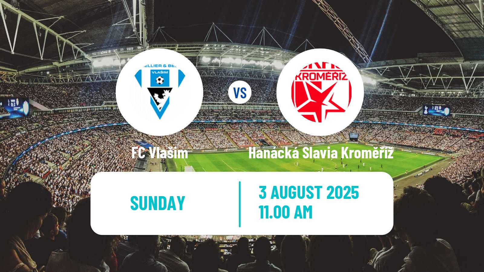 Soccer Czech Division 2 Vlašim - Hanácká Slavia Kroměříž