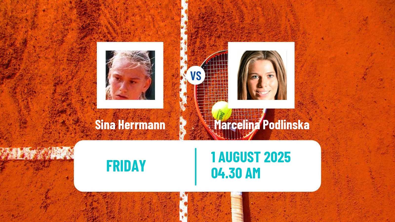 Tennis ITF W15 Savitaipale Women Sina Herrmann - Marcelina Podlinska