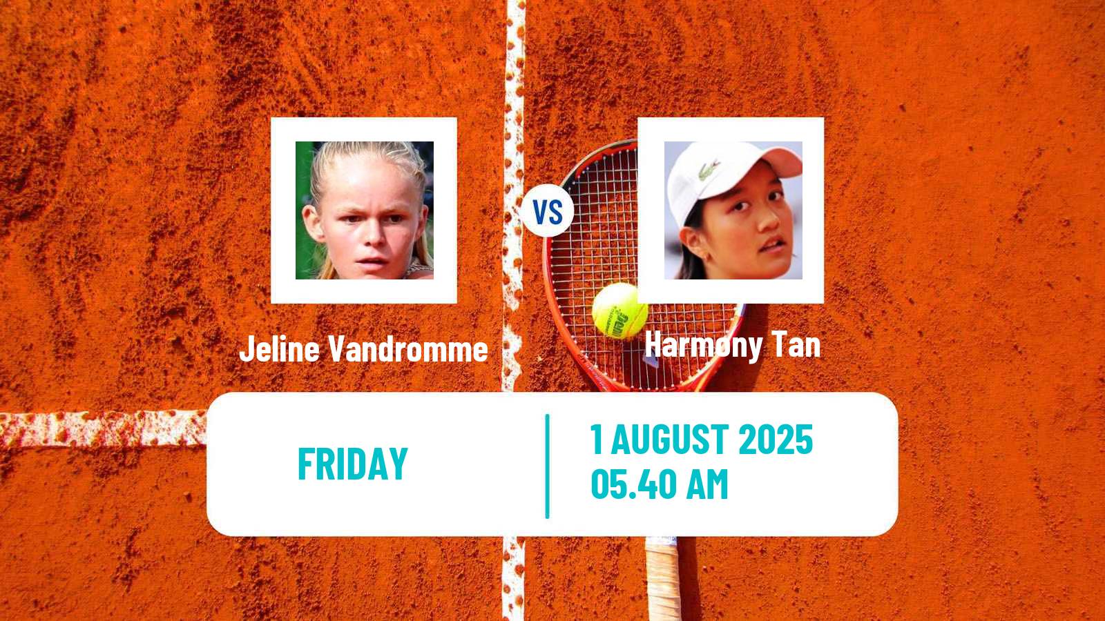 Tennis ITF W35 Roehampton Women Jeline Vandromme - Harmony Tan