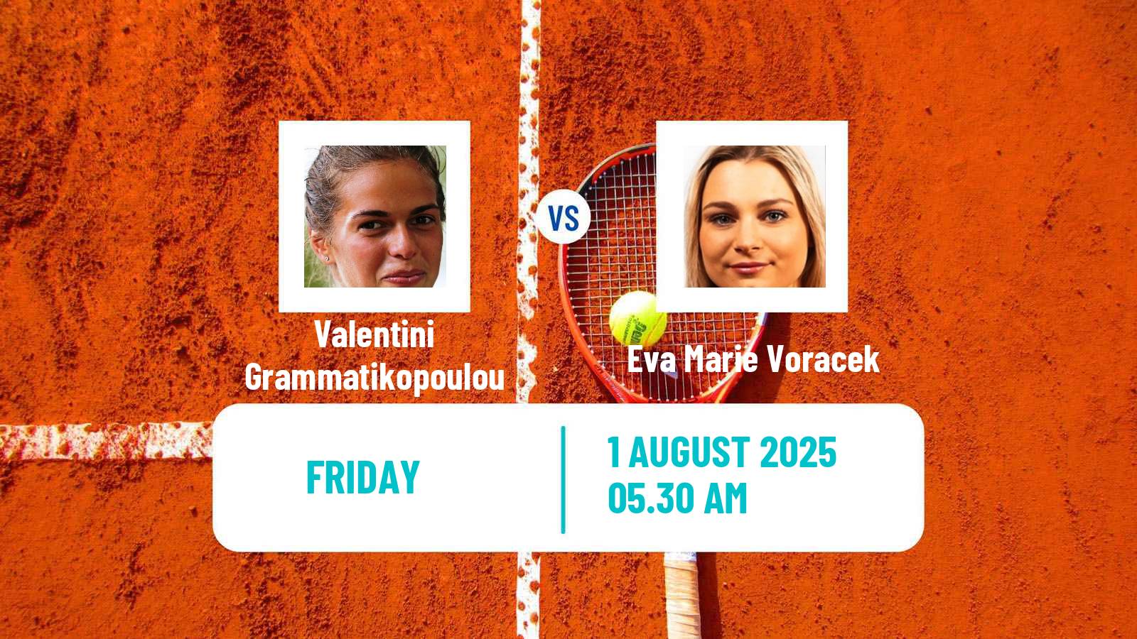Tennis ITF W15 Rogaska Slatina Women Valentini Grammatikopoulou - Eva Marie Voracek