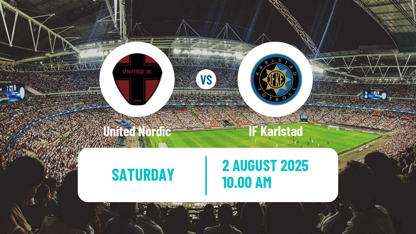 Soccer Swedish Division 1 Norra United Nordic - Karlstad