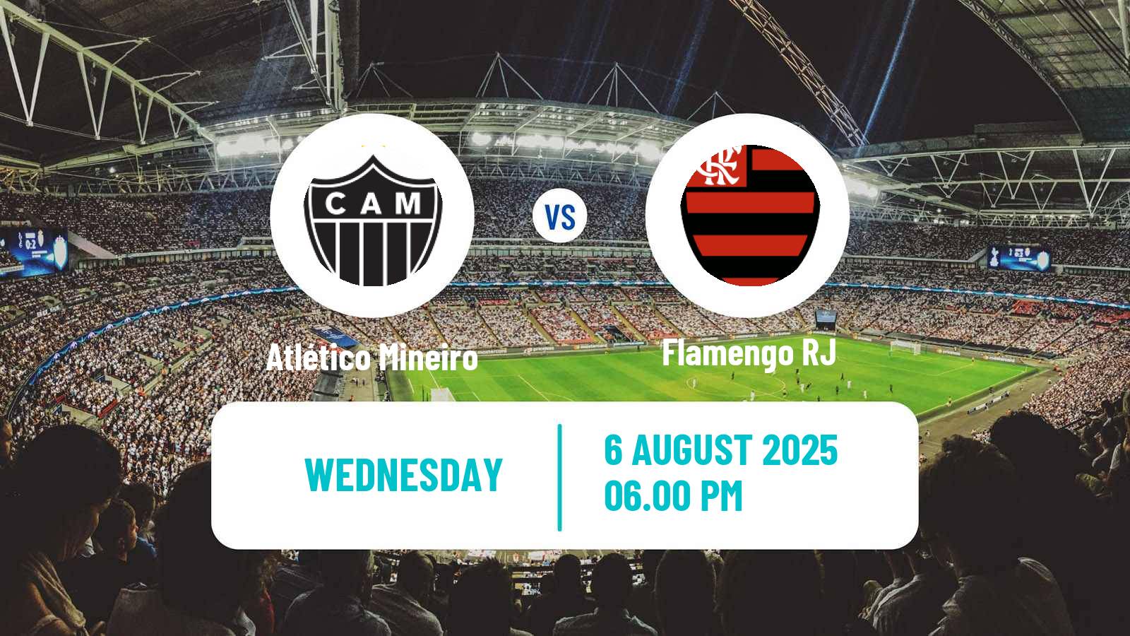 Soccer Copa do Brasil Atlético Mineiro - Flamengo