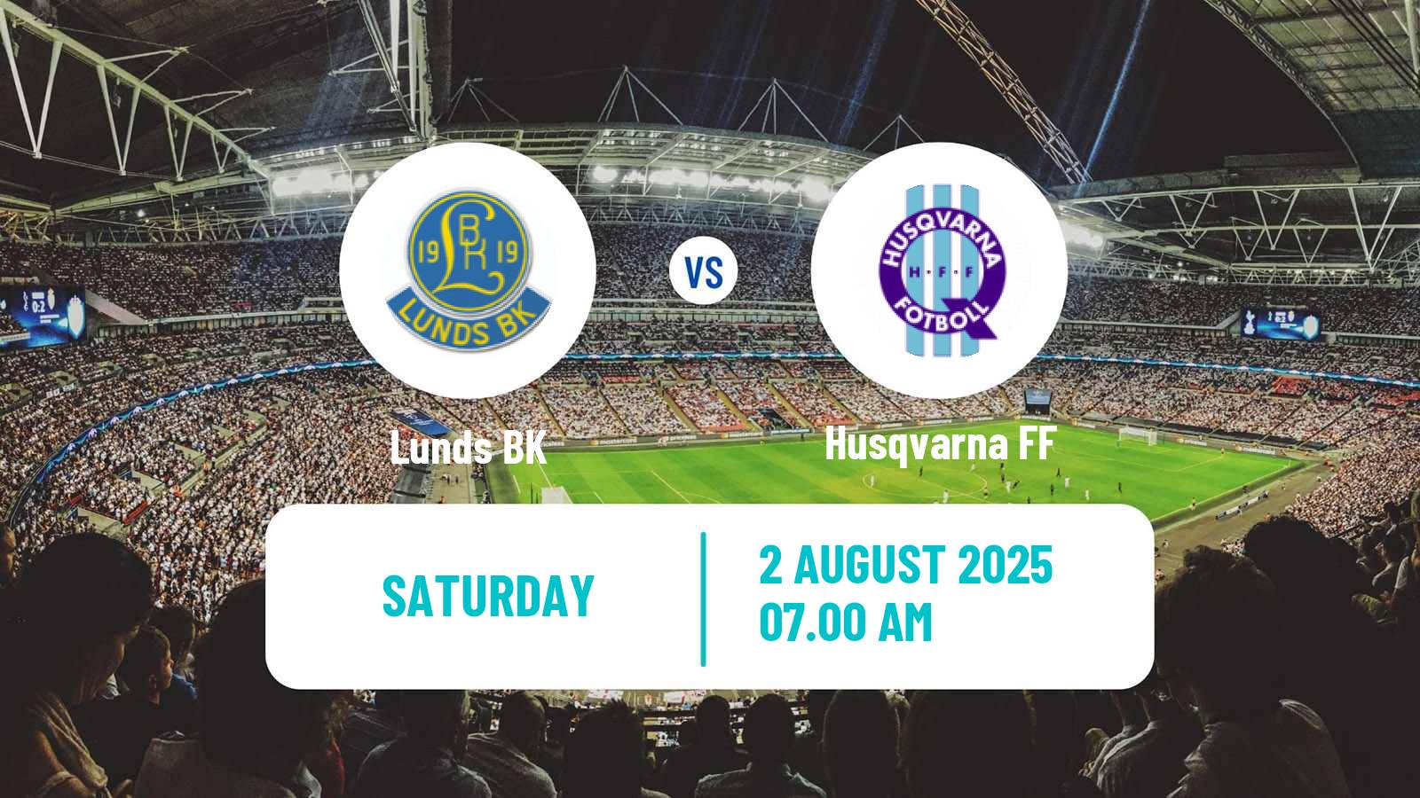 Soccer Swedish Division 1 Södra Lunds - Husqvarna