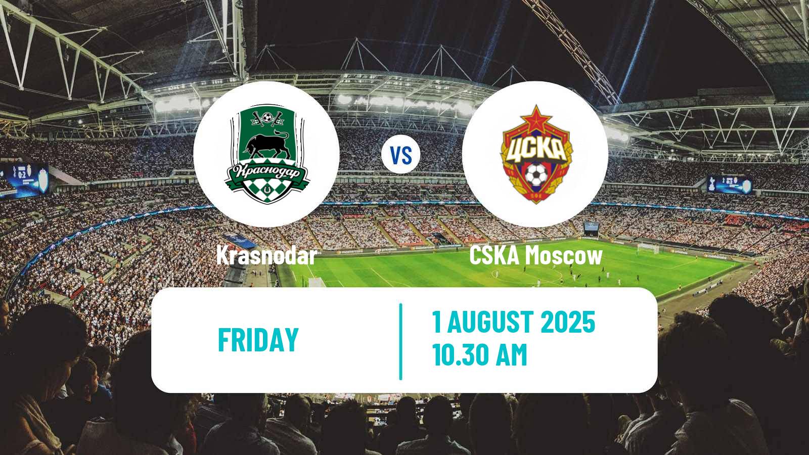 Soccer Russian Cup Women Krasnodar - CSKA Moscow