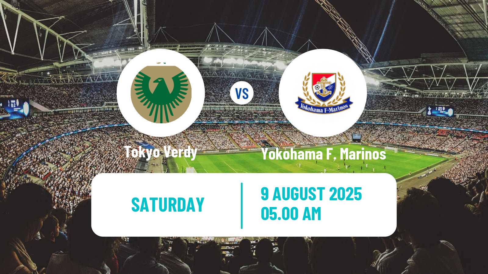 Soccer Japan J1 League Tokyo Verdy - Yokohama F. Marinos