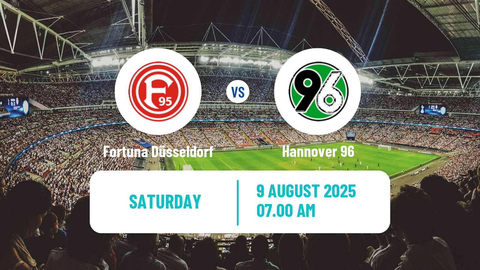 Soccer German 2 Bundesliga Fortuna Düsseldorf - Hannover