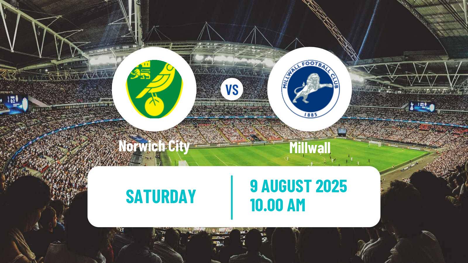 Soccer English League Championship Norwich City - Millwall