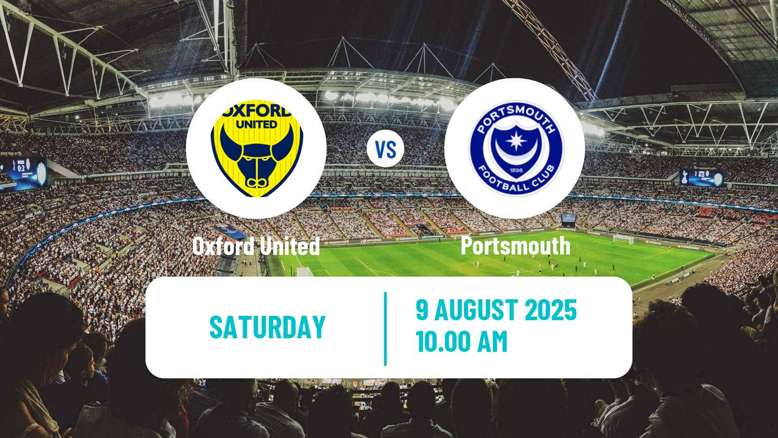 Soccer English League Championship Oxford United - Portsmouth