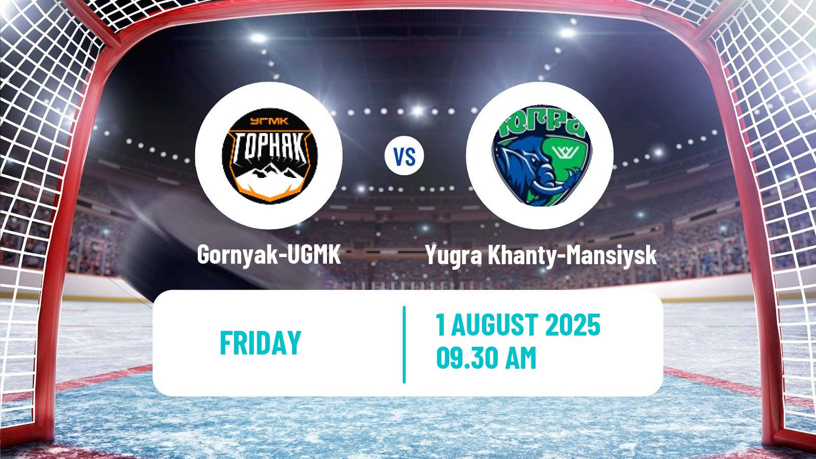 Hockey Club Friendly Ice Hockey Gornyak-UGMK - Yugra Khanty-Mansiysk