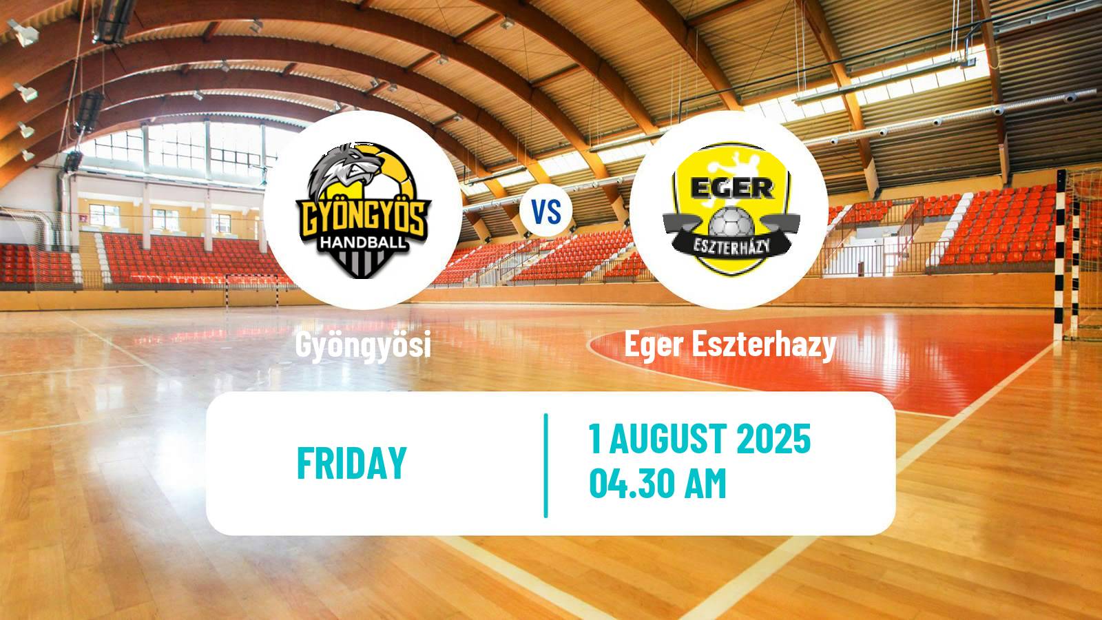 Handball Club Friendly Hanbdall Gyöngyösi - Eger Eszterhazy