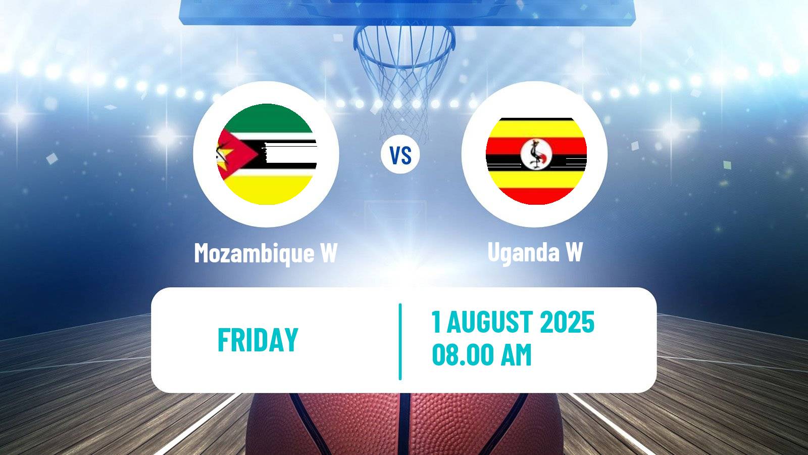 Basketball Afrobasket Women Mozambique W - Uganda W
