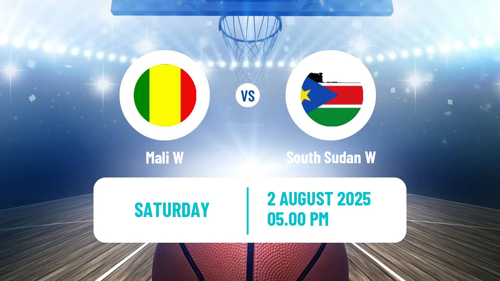 Basketball Afrobasket Women Mali W - South Sudan W