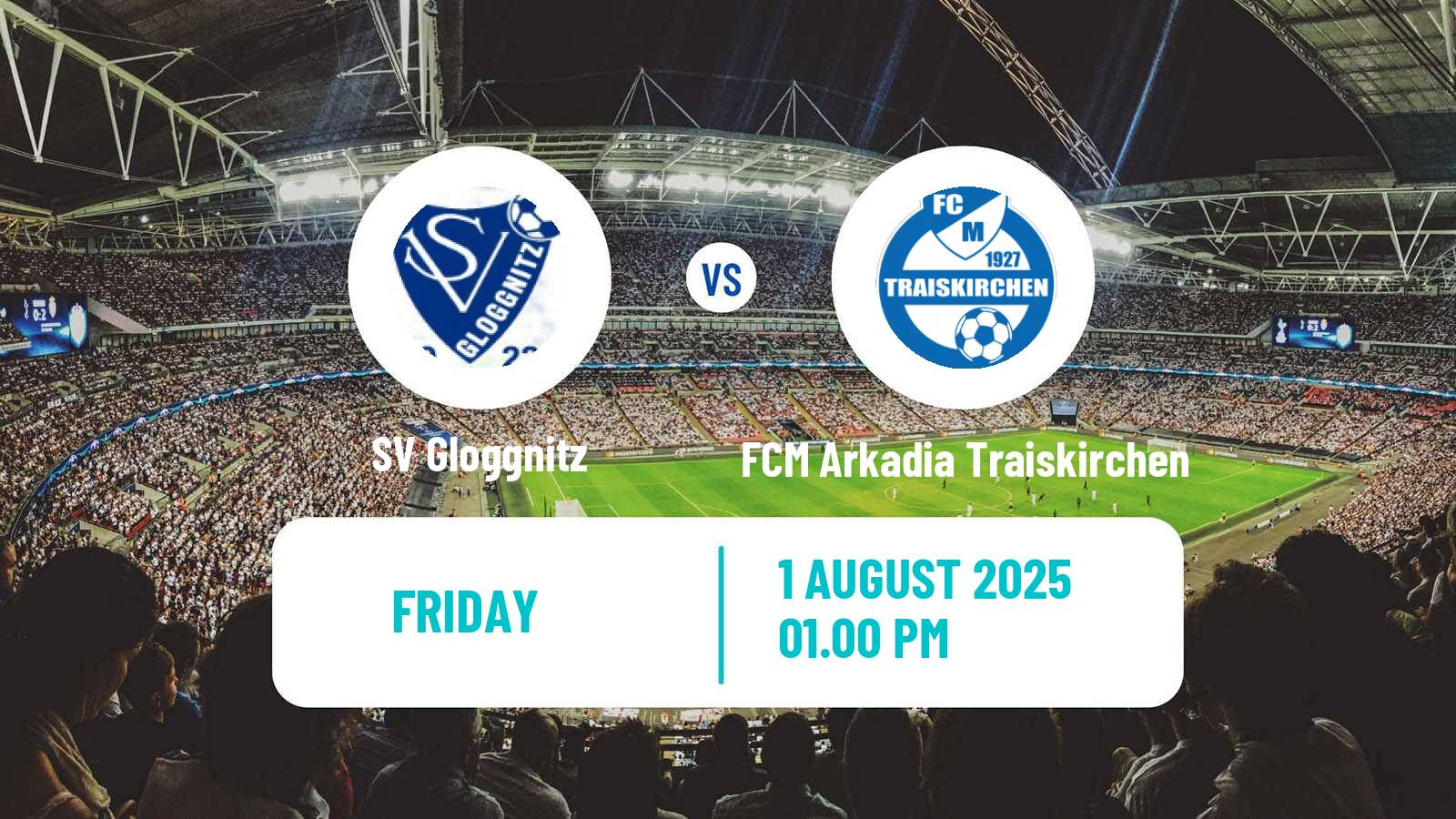 Soccer Austrian Regionalliga East Gloggnitz - FCM Arkadia Traiskirchen