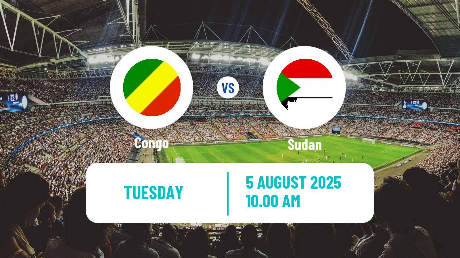Soccer African Nations Championship Congo - Sudan
