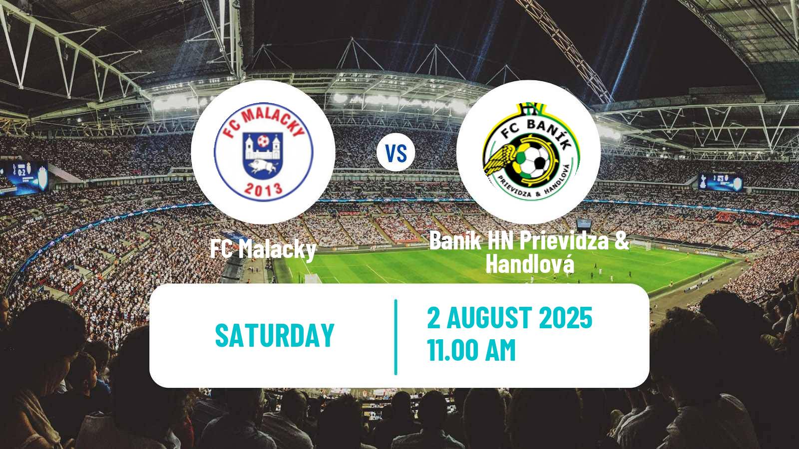 Soccer Slovak 3 Liga West Malacky - Baník HN Prievidza & Handlová
