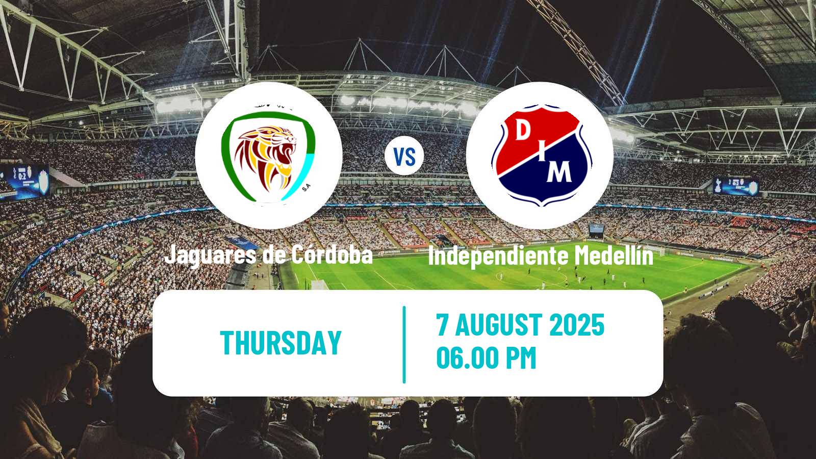 Soccer Colombian Copa Jaguares de Córdoba - Independiente Medellín