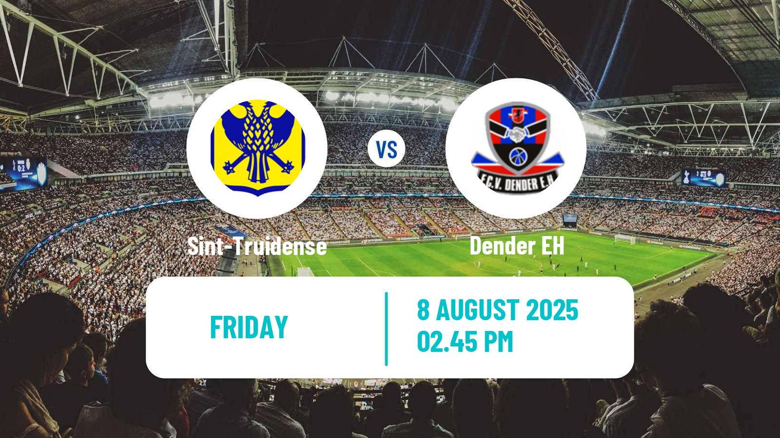 Soccer Belgian Jupiler Pro League Sint-Truidense - Dender EH