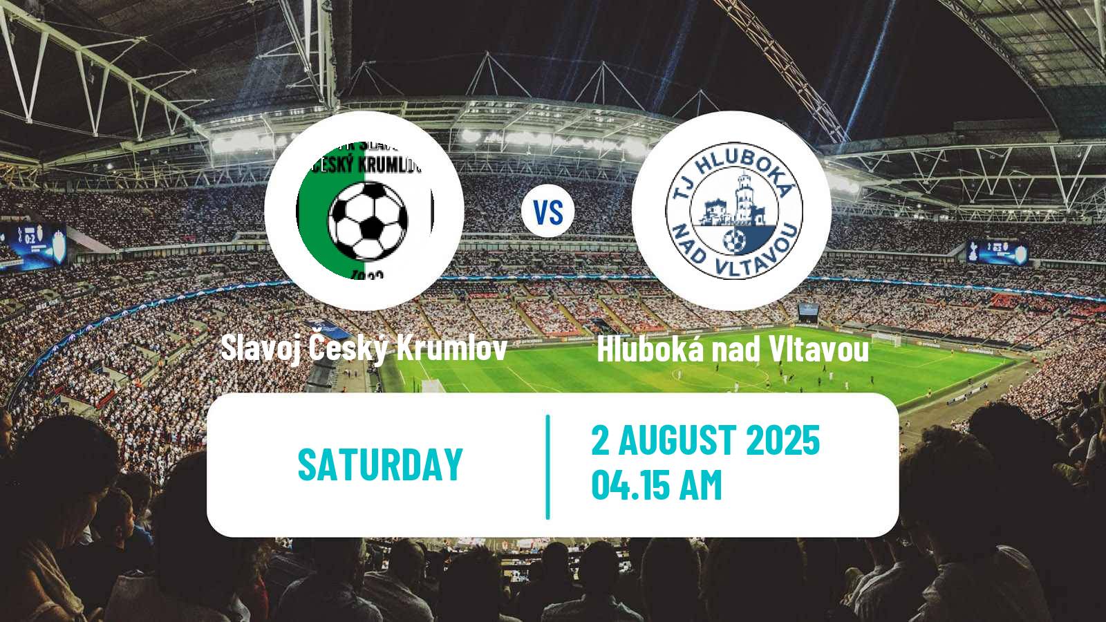Soccer Czech Cup Slavoj Český Krumlov - Hluboká nad Vltavou