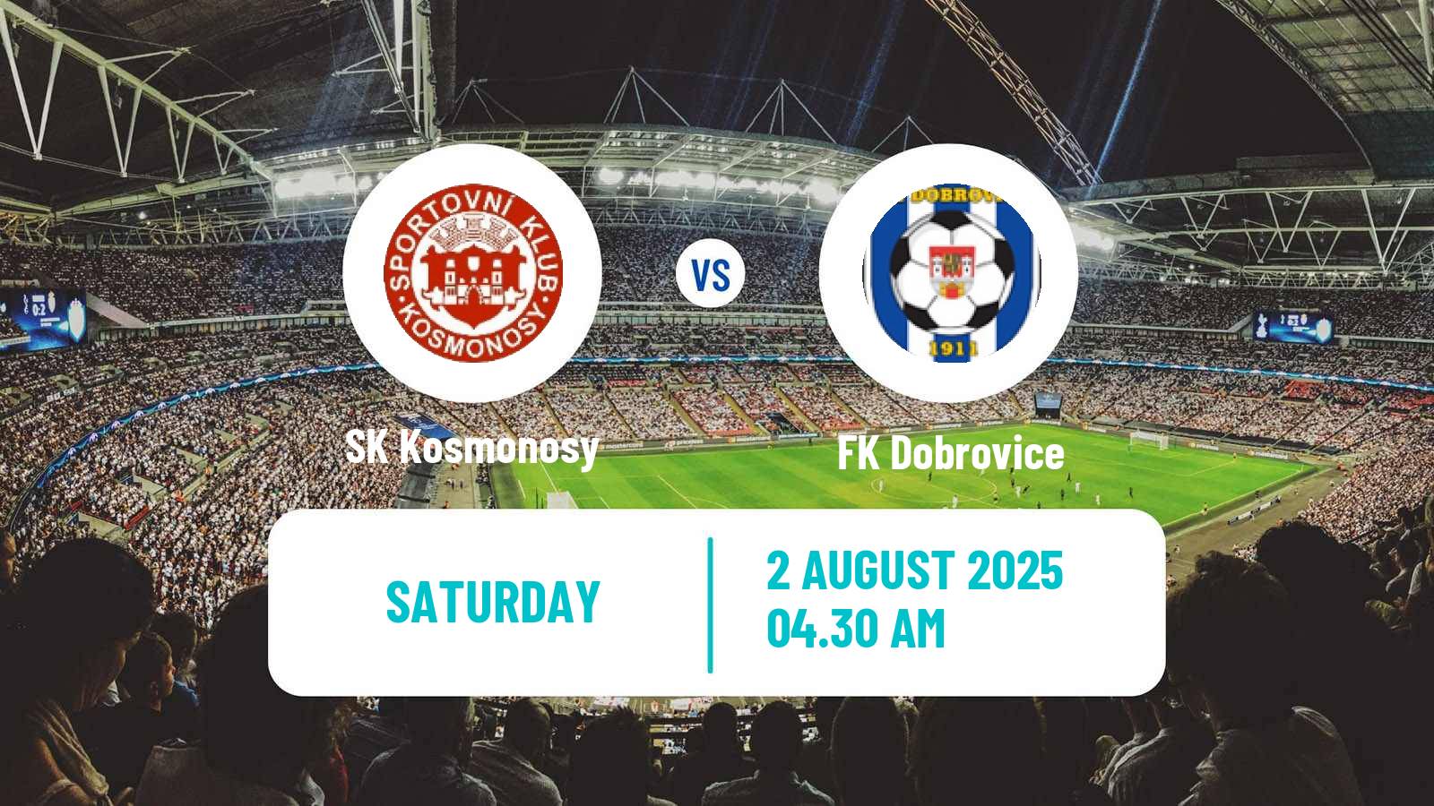 Soccer Czech Cup Kosmonosy - Dobrovice