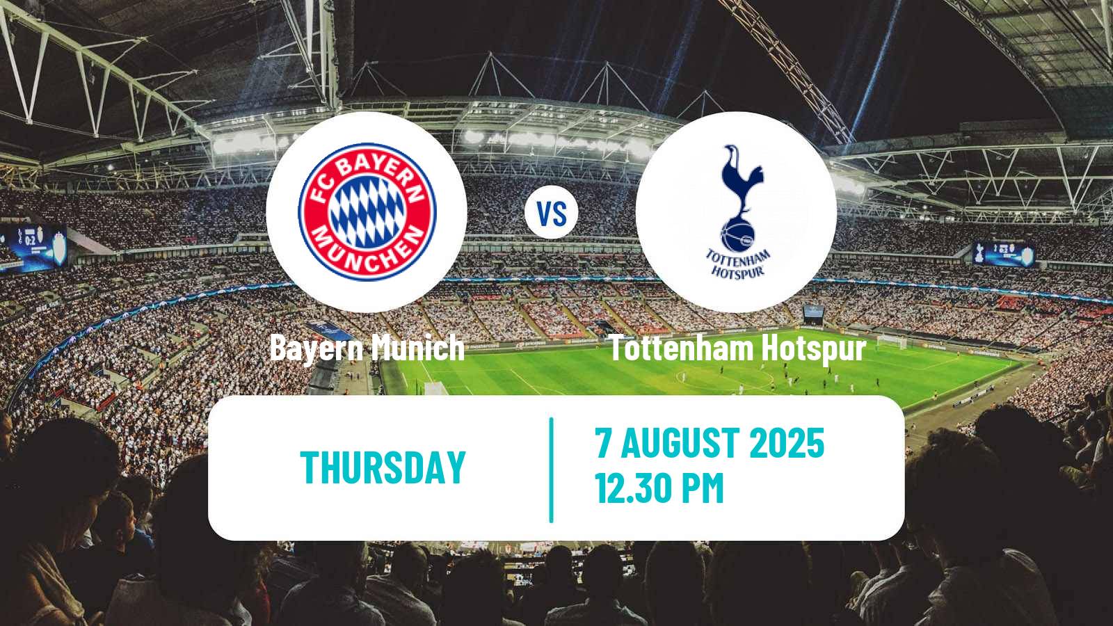 Soccer Club Friendly Bayern Munich - Tottenham Hotspur