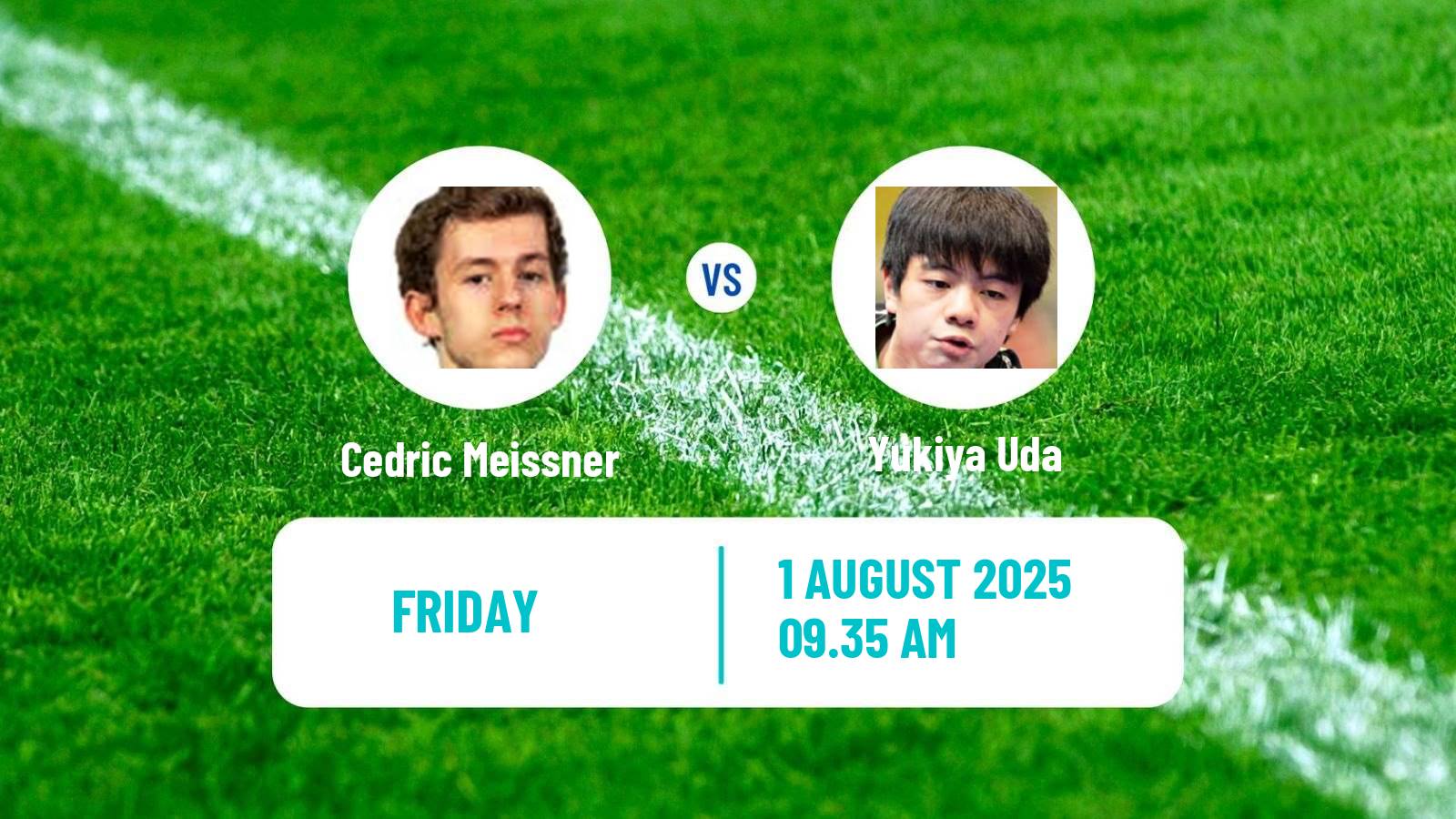 Table tennis Wtt Star Contender Foz Do Iguacu Men Cedric Meissner - Yukiya Uda