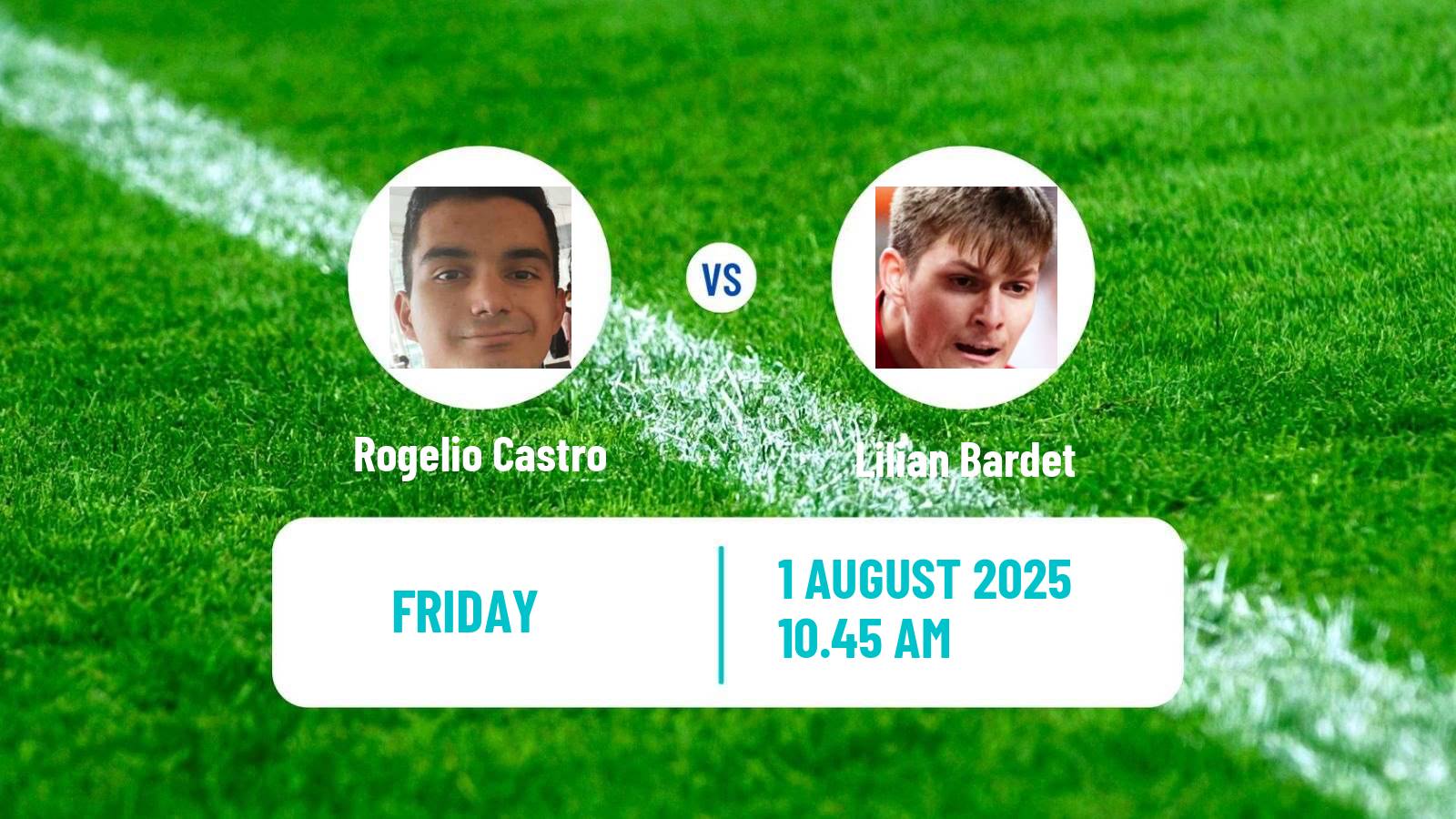 Table tennis Wtt Star Contender Foz Do Iguacu Men Rogelio Castro - Lilian Bardet