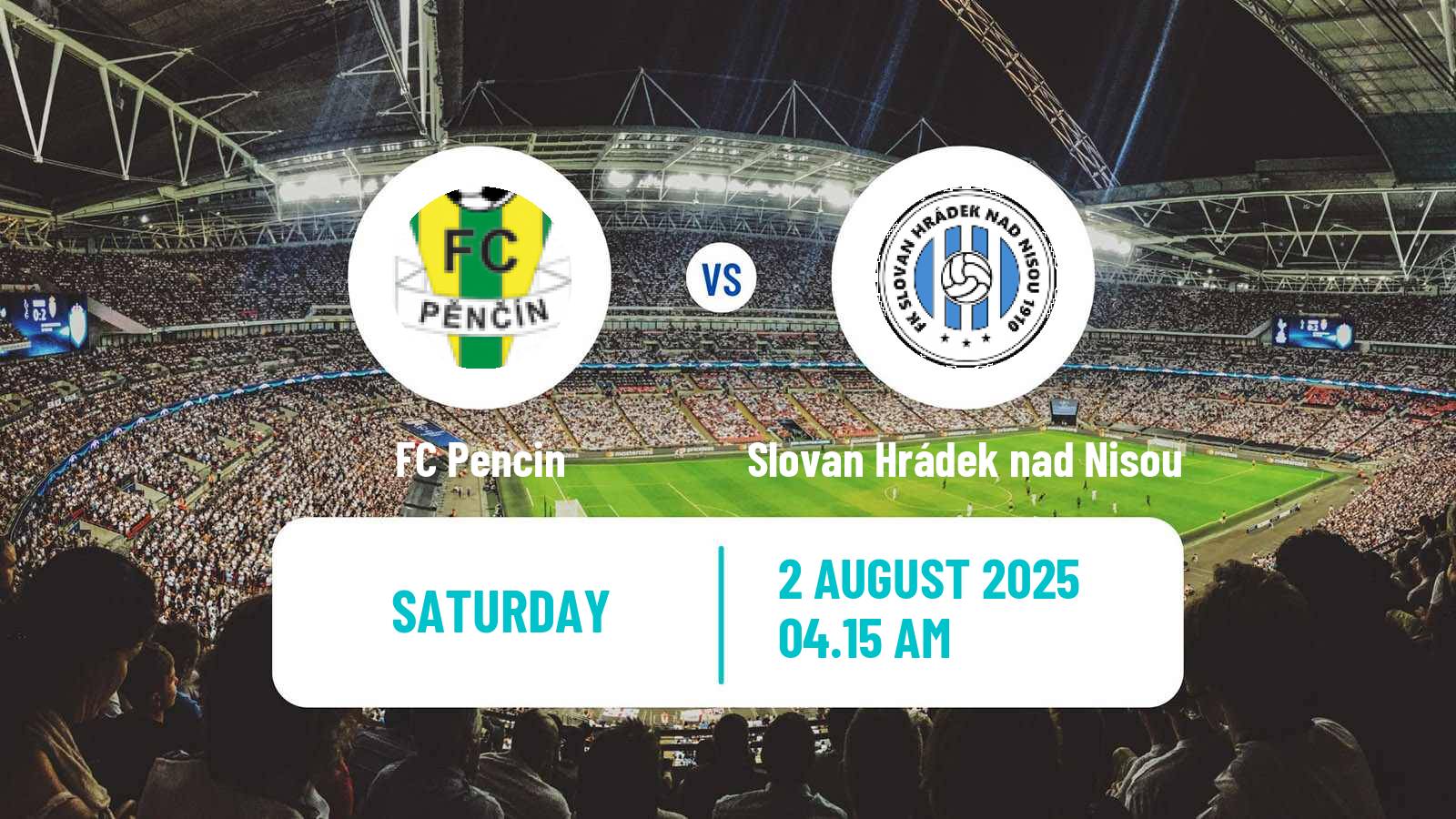 Soccer Czech Cup Pencin - Slovan Hrádek nad Nisou