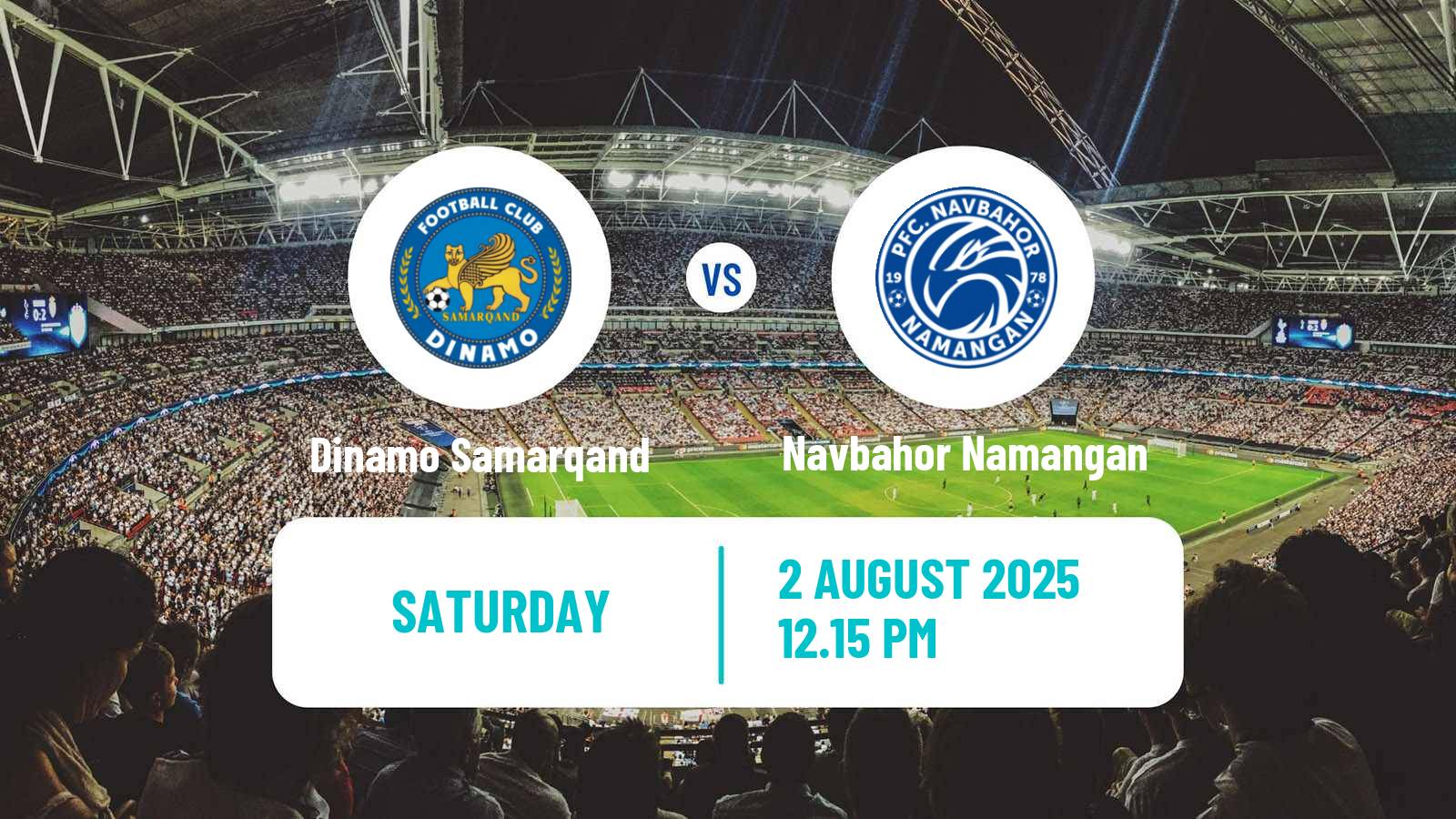 Soccer Uzbek League Dinamo Samarqand - Navbahor Namangan