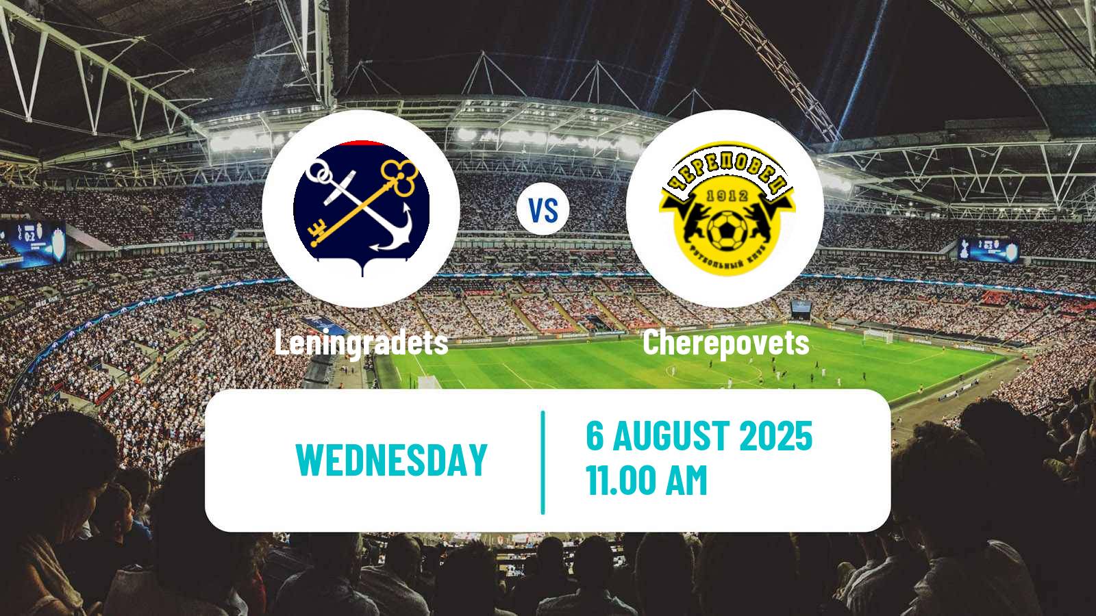 Soccer Russian Cup Leningradets - Cherepovets