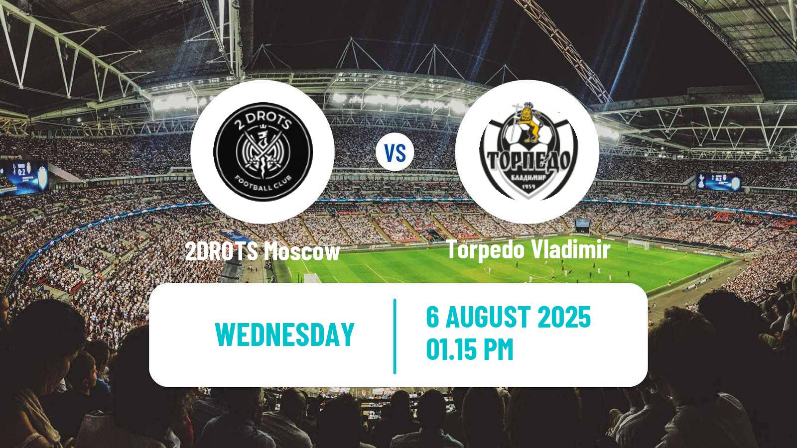 Soccer Russian Cup 2DROTS Moscow - Torpedo Vladimir
