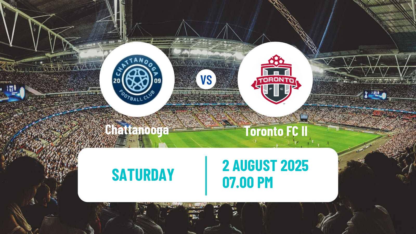 Soccer MLS Next Pro Chattanooga - Toronto FC II