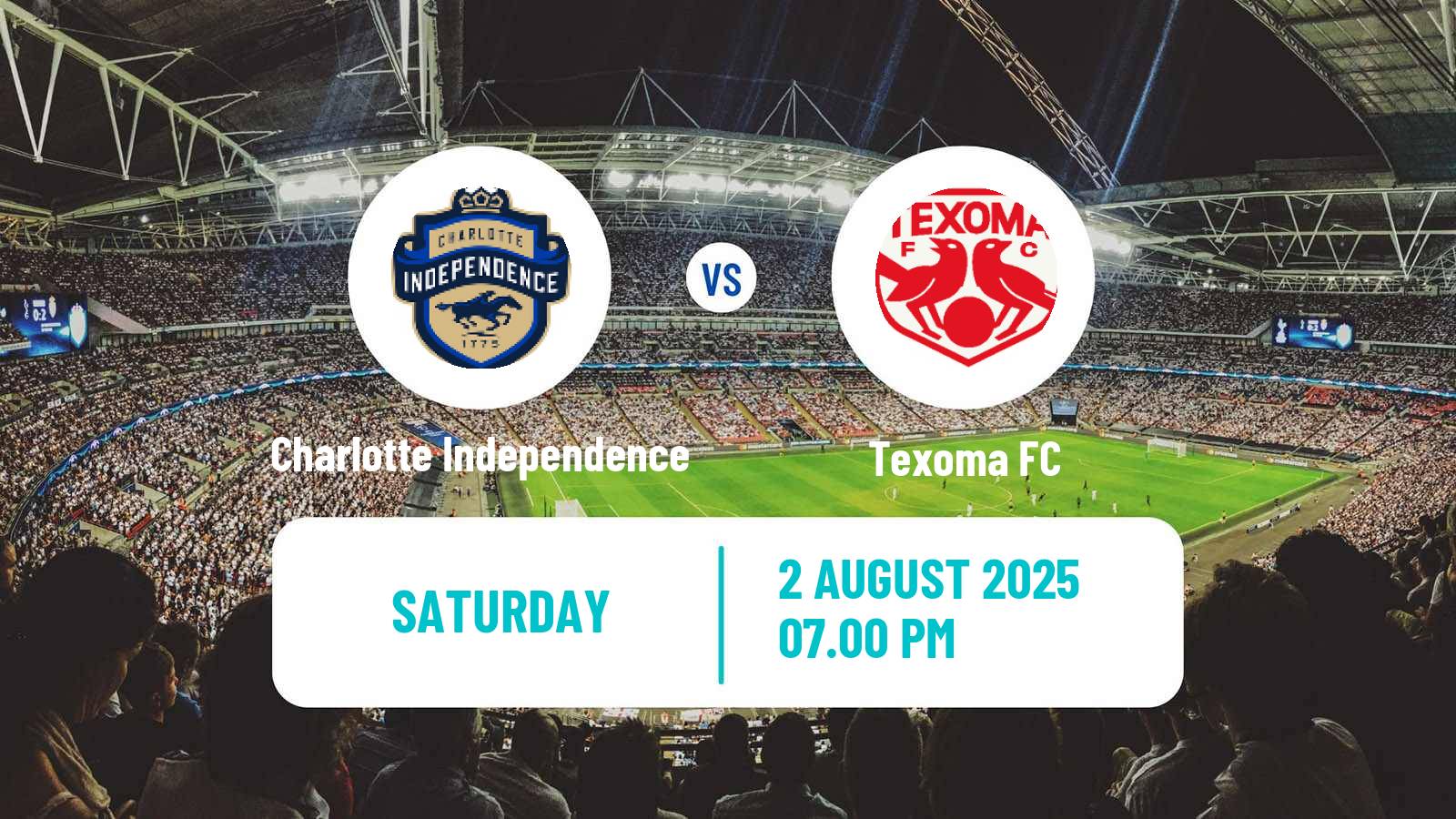 Soccer USL League One Charlotte Independence - Texoma