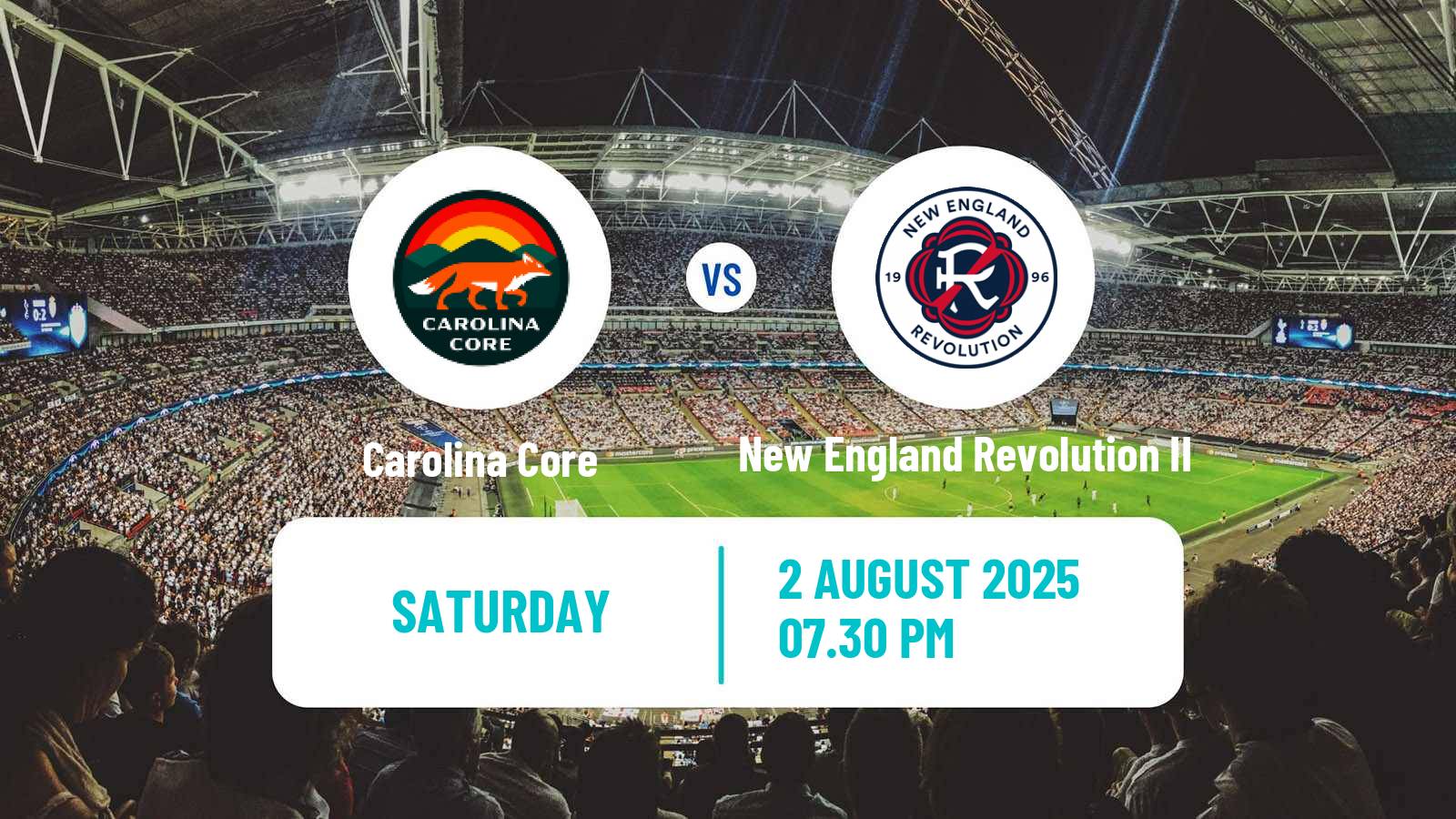 Soccer MLS Next Pro Carolina Core - New England Revolution II