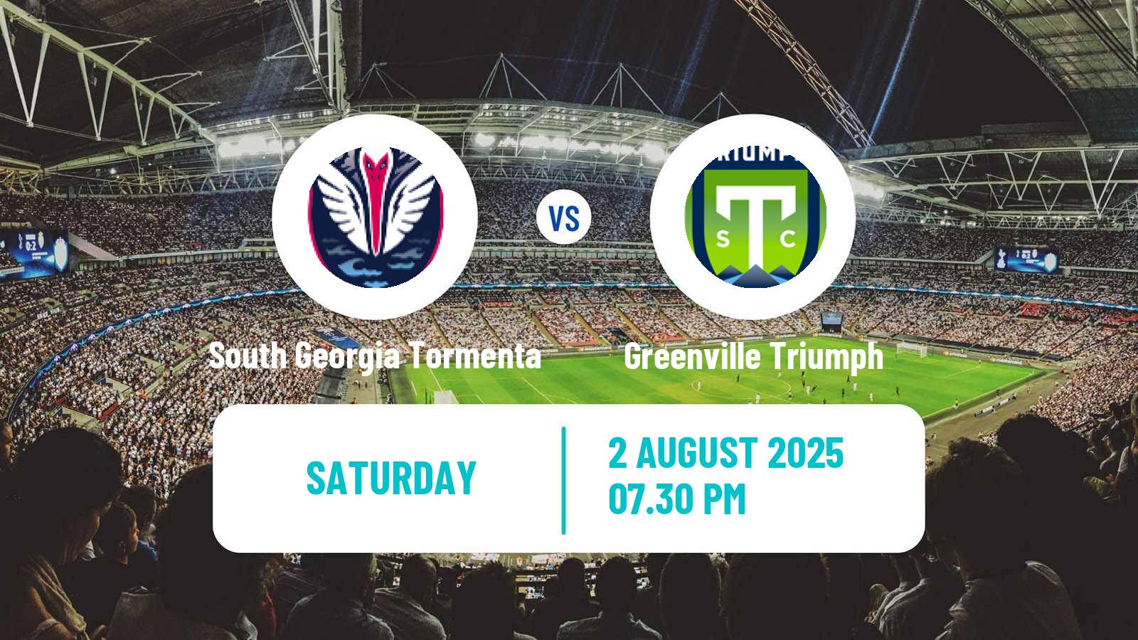 Soccer USL League One South Georgia Tormenta - Greenville Triumph