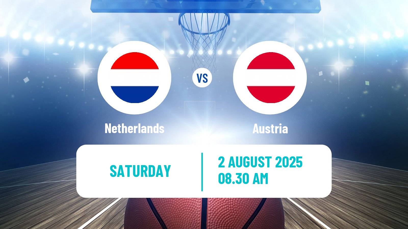 Basketball World Championship Basketball Netherlands - Austria