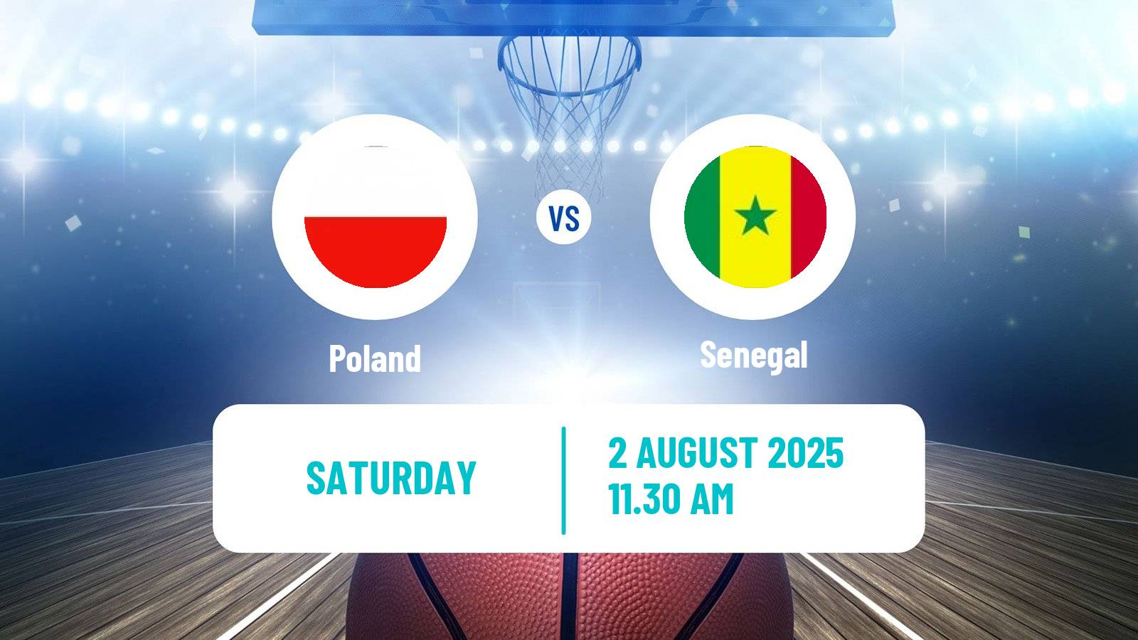 Basketball Friendly International Basketball Poland - Senegal