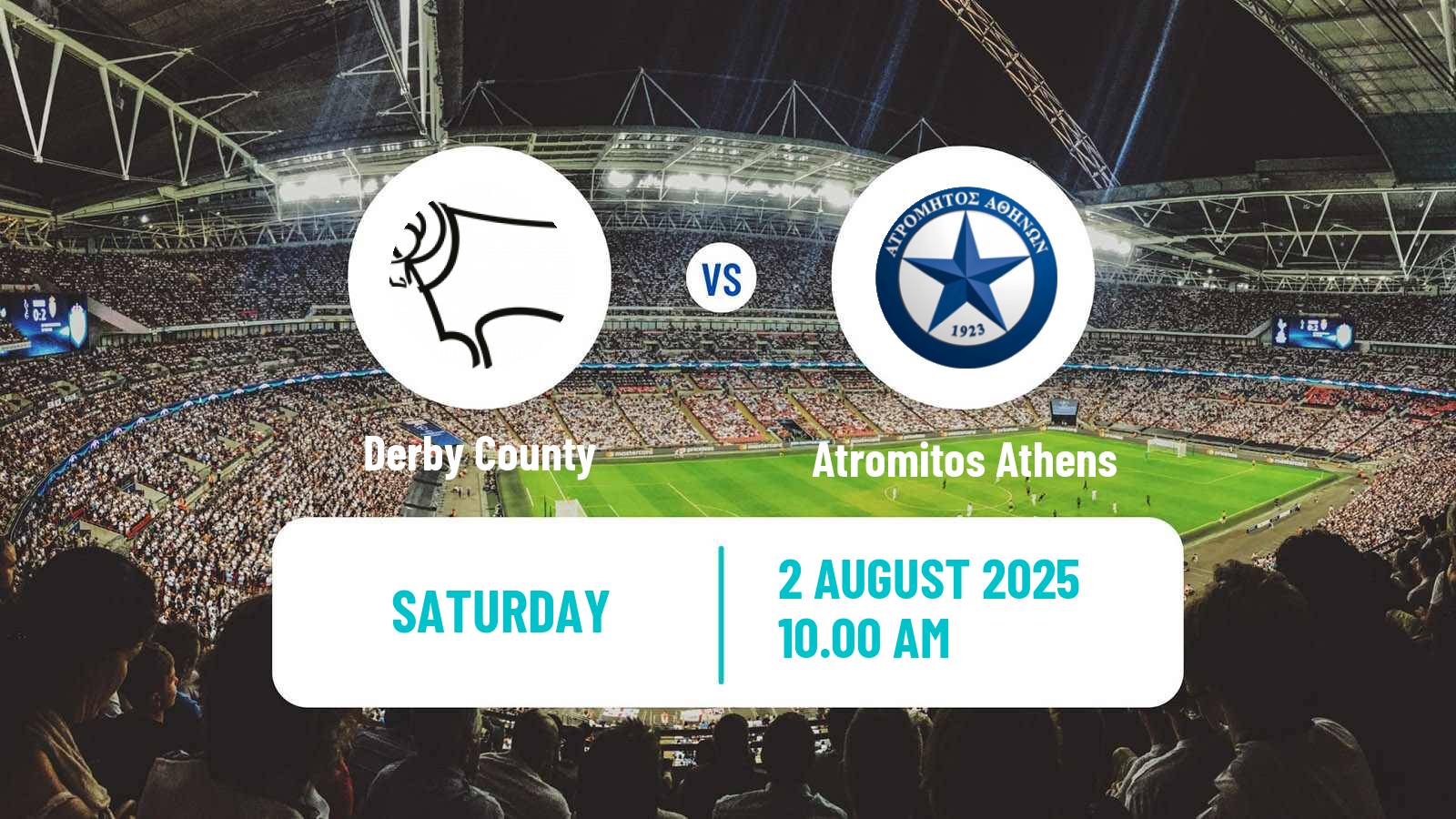 Soccer Club Friendly Derby County - Atromitos Athens