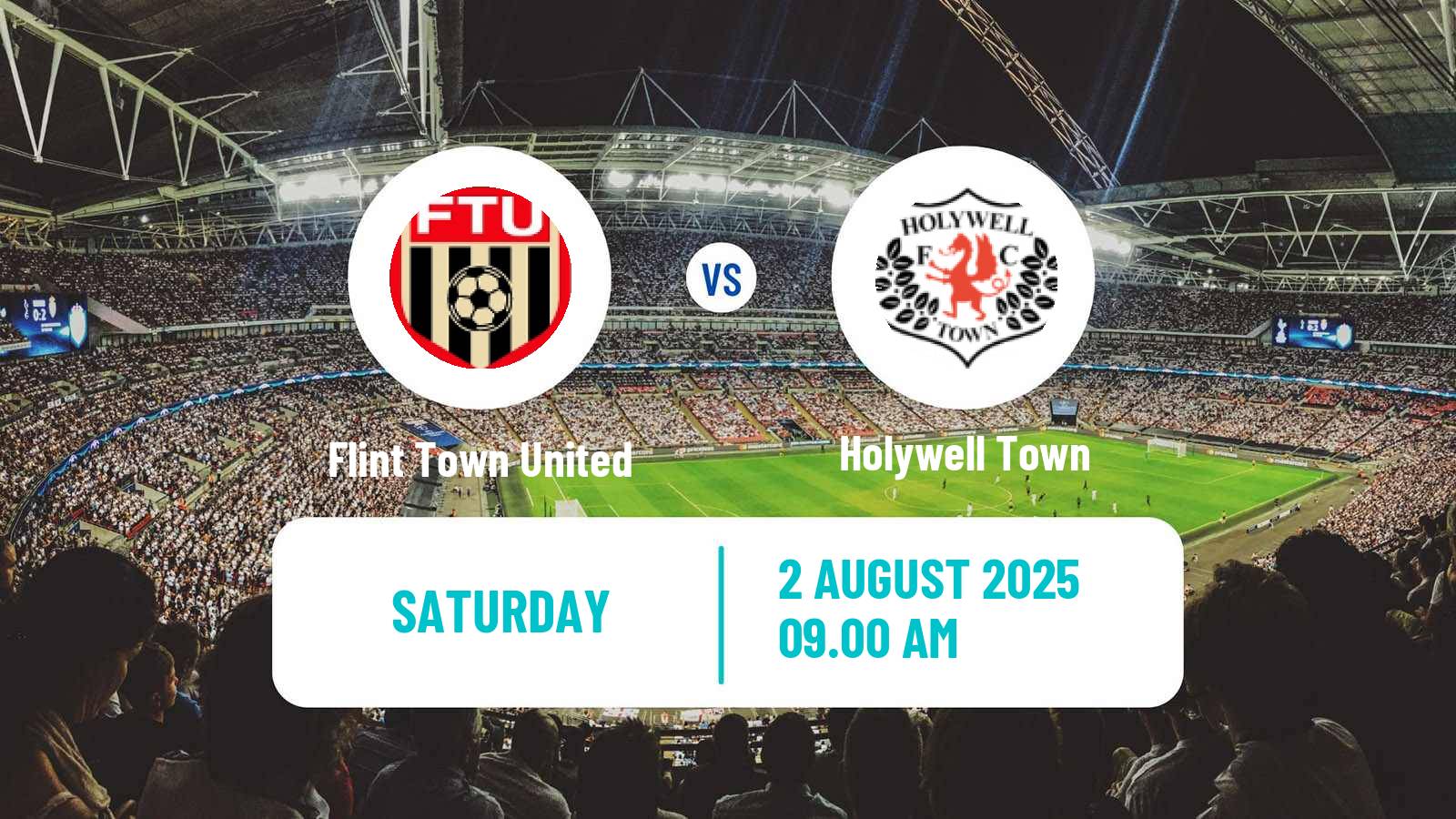 Soccer Welsh League Cup Flint Town United - Holywell Town