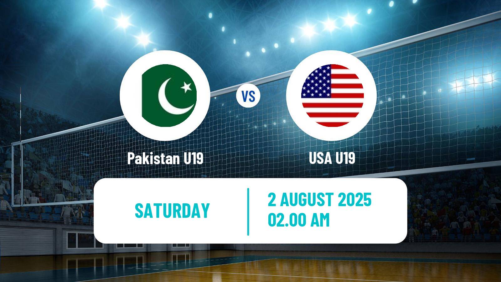 Volleyball World Championship U19 Volleyball Pakistan U19 - USA U19