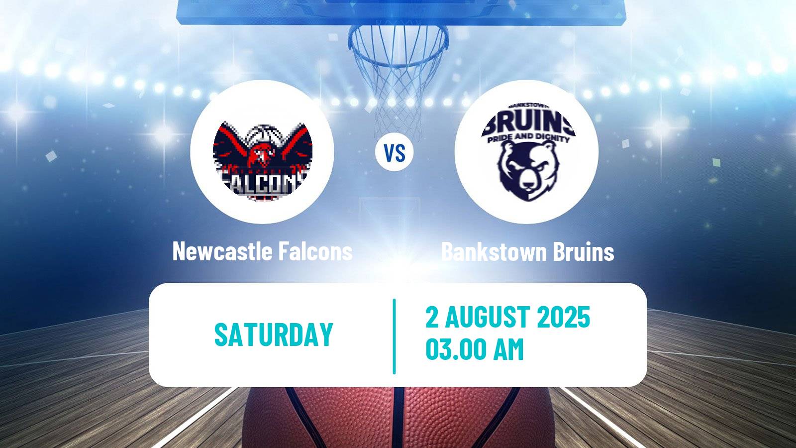 Basketball Australian NBL1 East Women Newcastle Falcons - Bankstown Bruins