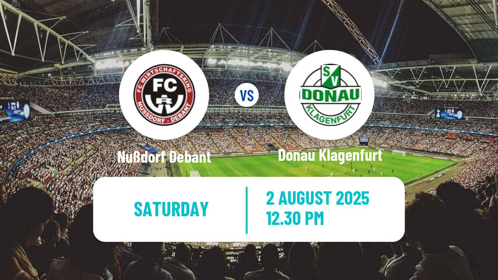 Soccer Austrian Landesliga Karnten Nußdorf Debant - Donau Klagenfurt