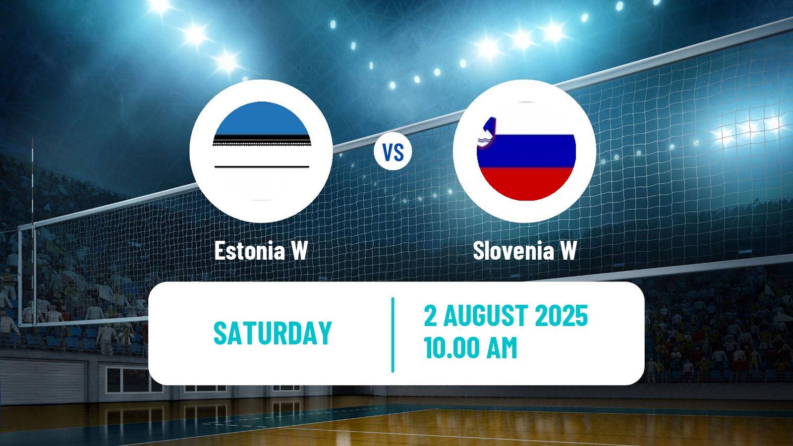 Volleyball European Championships Volleyball Women Estonia W - Slovenia W
