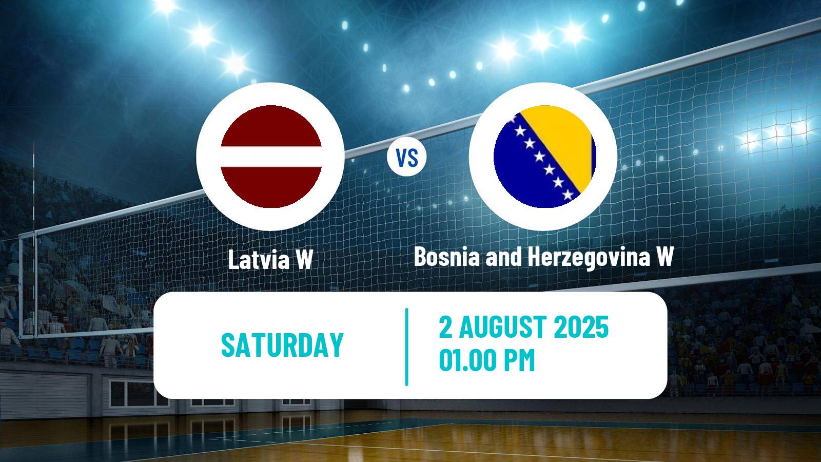 Volleyball European Championships Volleyball Women Latvia W - Bosnia and Herzegovina W