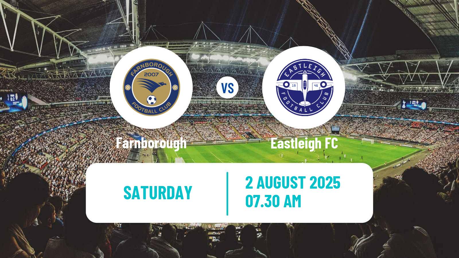 Soccer Club Friendly Farnborough - Eastleigh