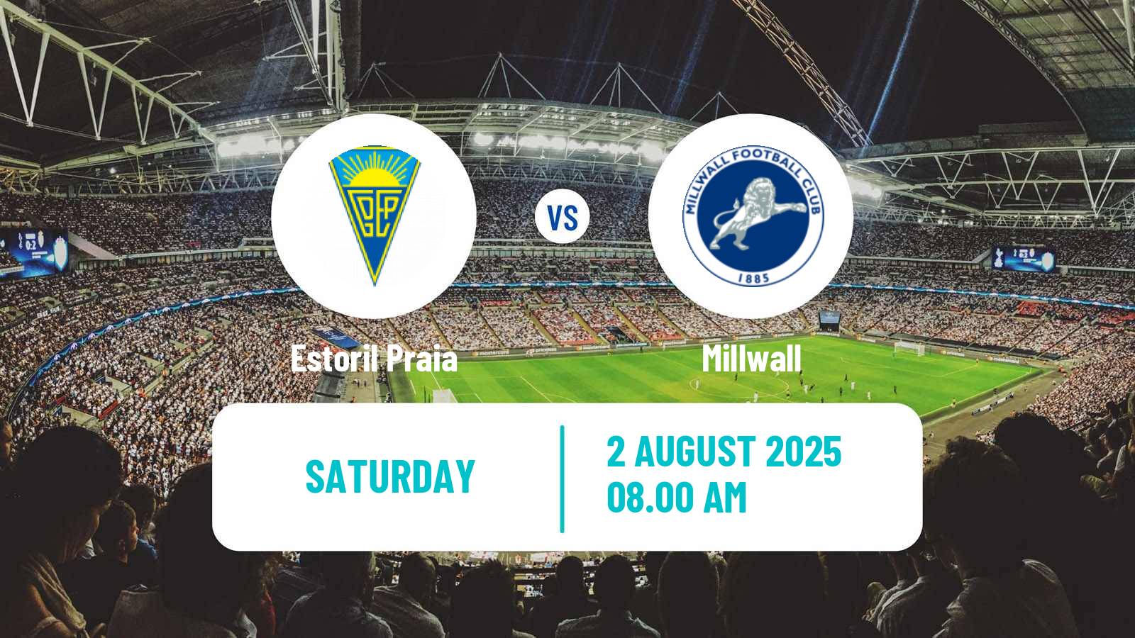 Soccer Club Friendly Estoril Praia - Millwall