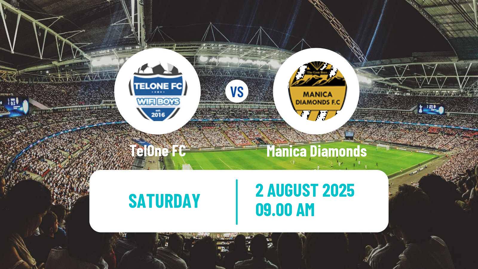 Soccer Zimbabwe Premier League TelOne - Manica Diamonds