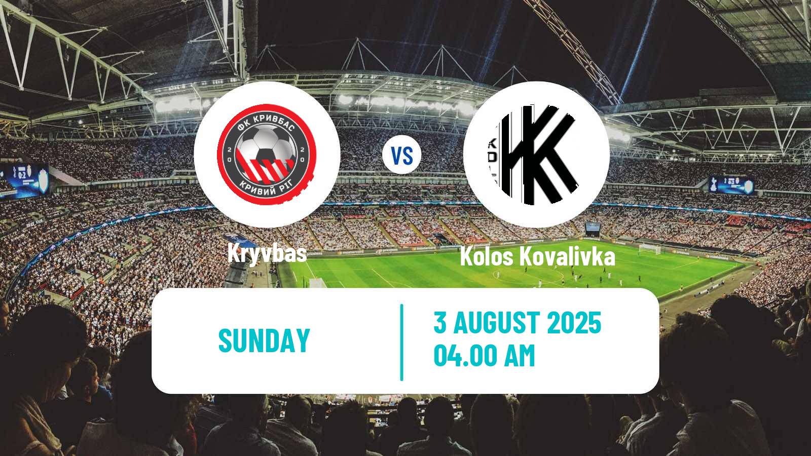 Soccer Ukranian Championship Women Kryvbas - Kolos Kovalivka