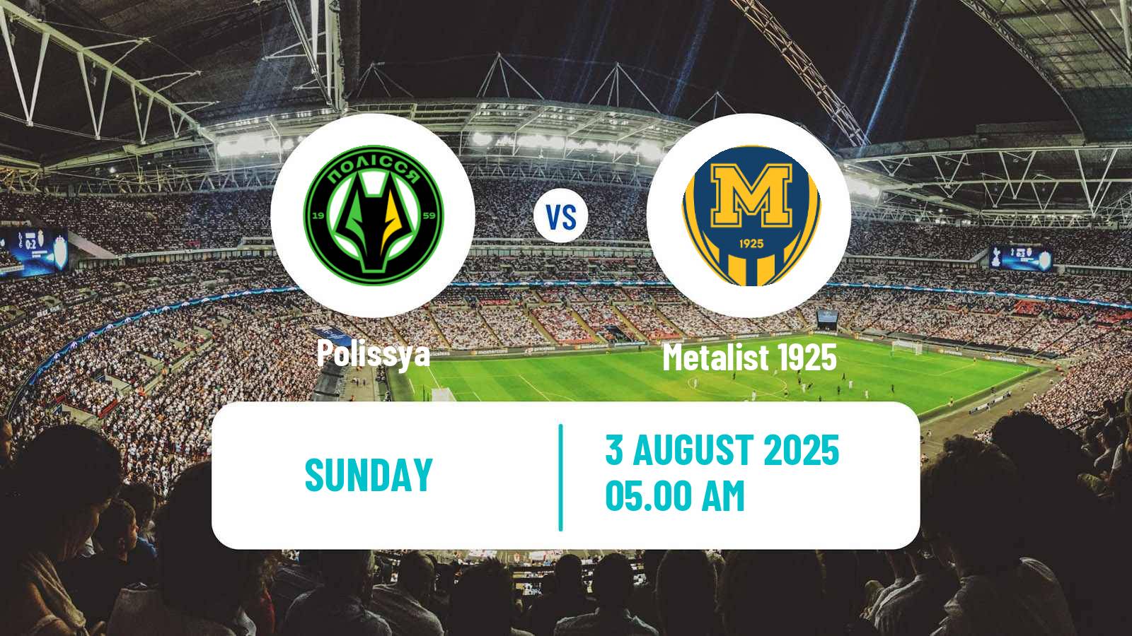 Soccer Ukranian Championship Women Polissya - Metalist 1925
