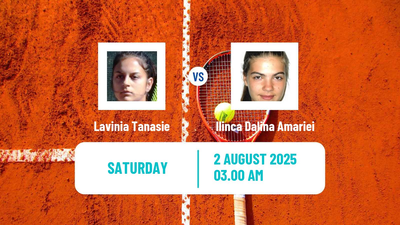 Tennis ITF W15 Cluj Napoca Women Lavinia Tanasie - Ilinca Dalina Amariei